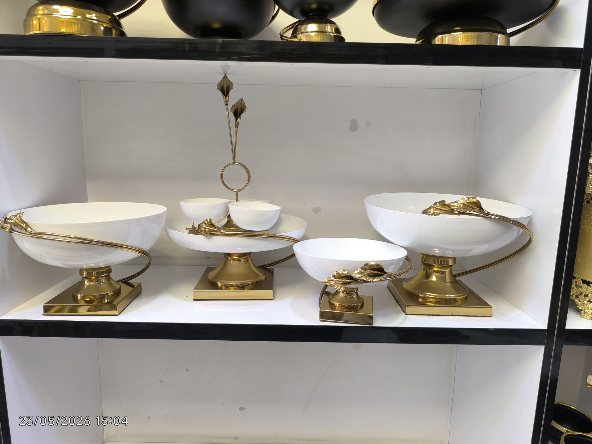 ست پذیرایی 5 تیکه لوتوس گل لیلیوم (عمده وتک)