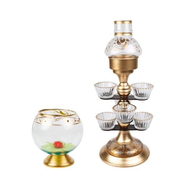 مجموعه ظروف هفت سین 8 پارچه مدل درختی